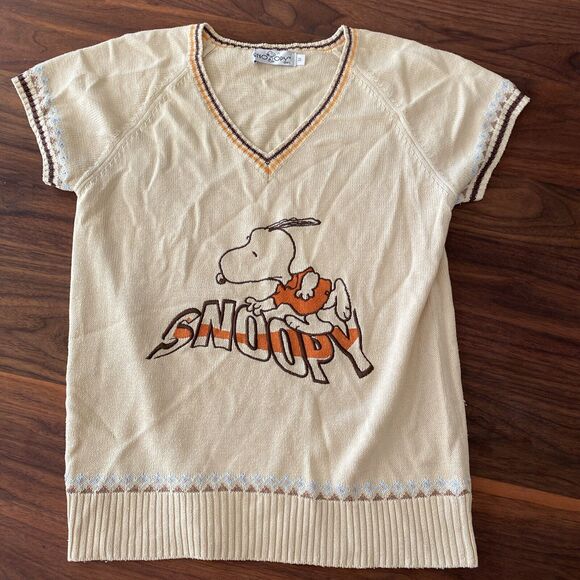 Vintage Snoopy UFS Sweater Shirt Size Medium - Picture 1 of 8